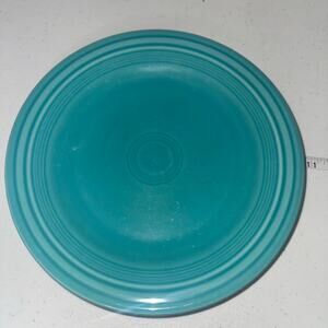 Fiestaware Retired Turquoise 10.5" Dinner Plate Homer Laughlin